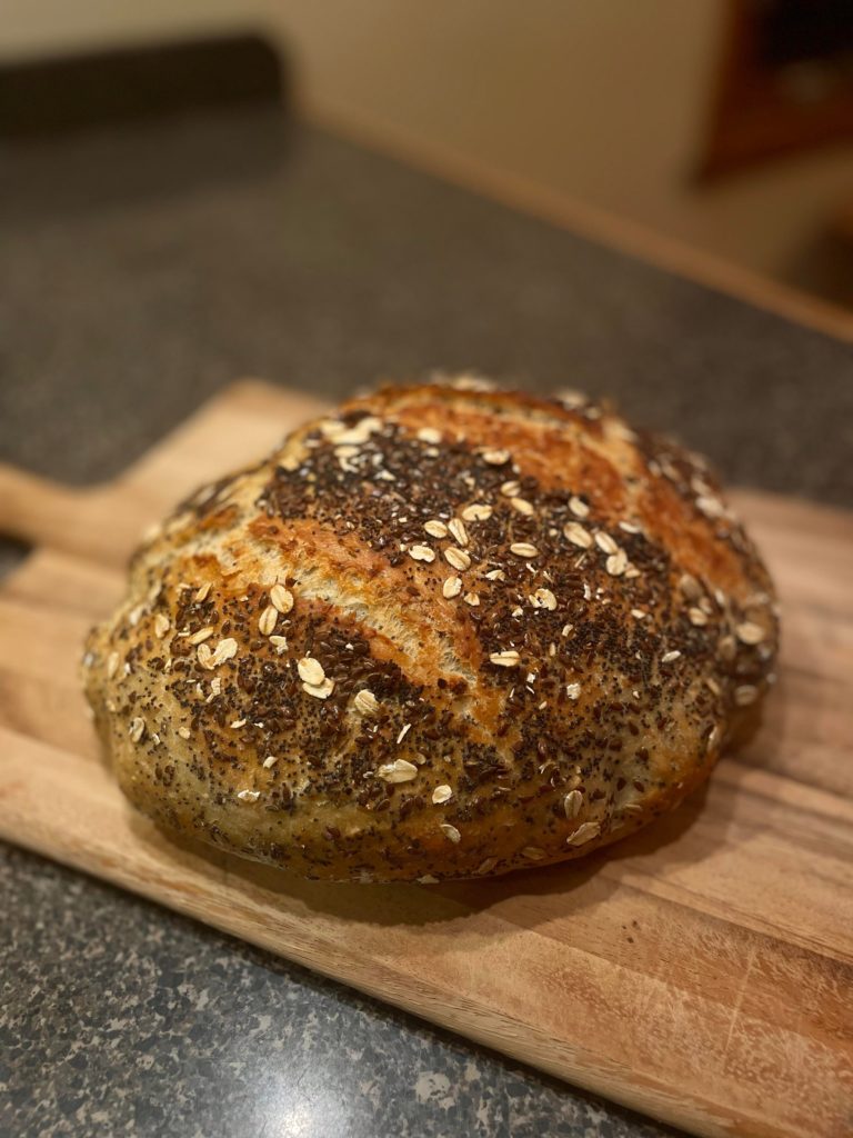 First multigrain loaf
