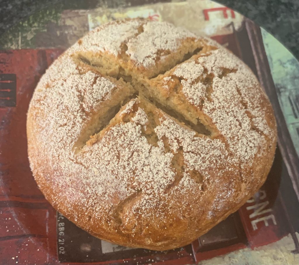 I’m terrible at making bread. I’m very much a beginner, but this is the most decent looking bread I’ve made and I’m proud of it.