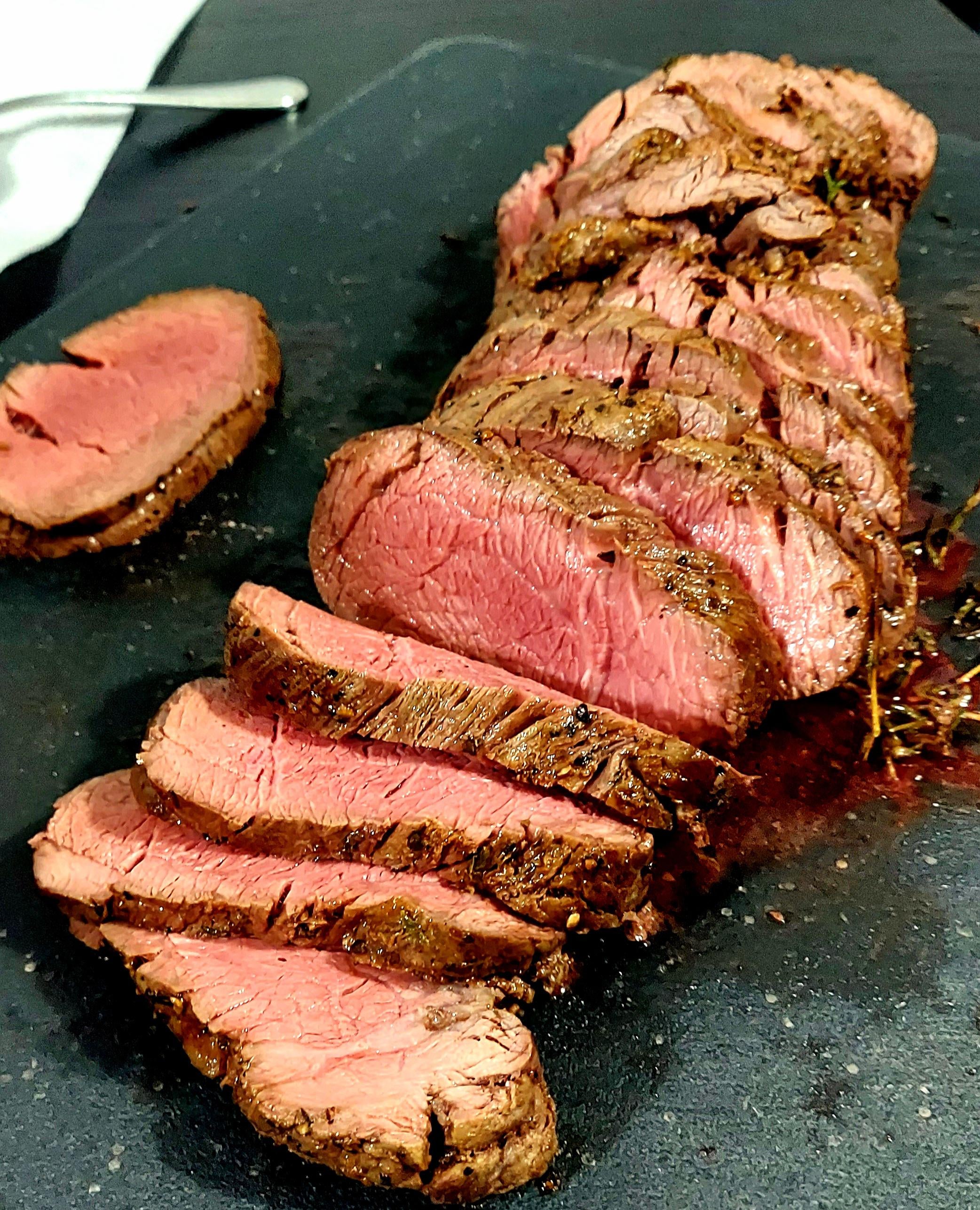 pan seared and oven roasted tenderloin (costco ftw) Dining and Cooking
