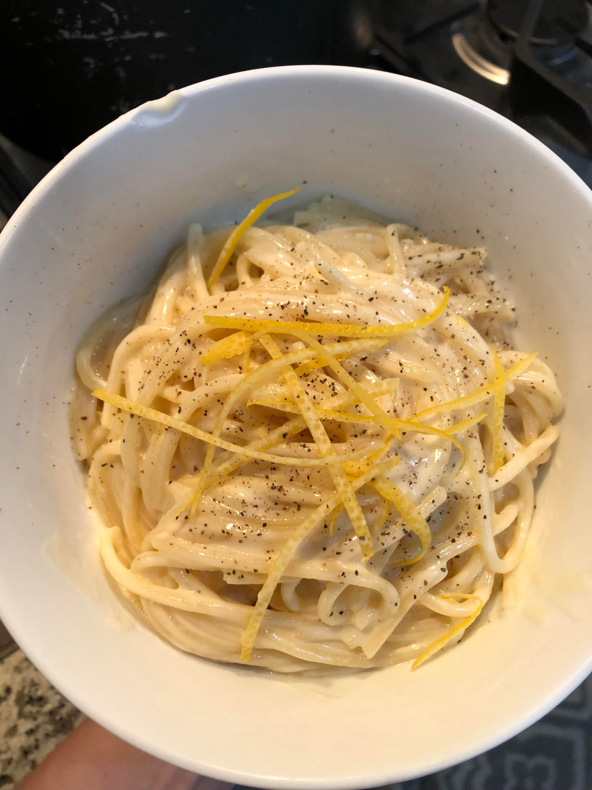 BA’s pasta Al limone Dining and Cooking