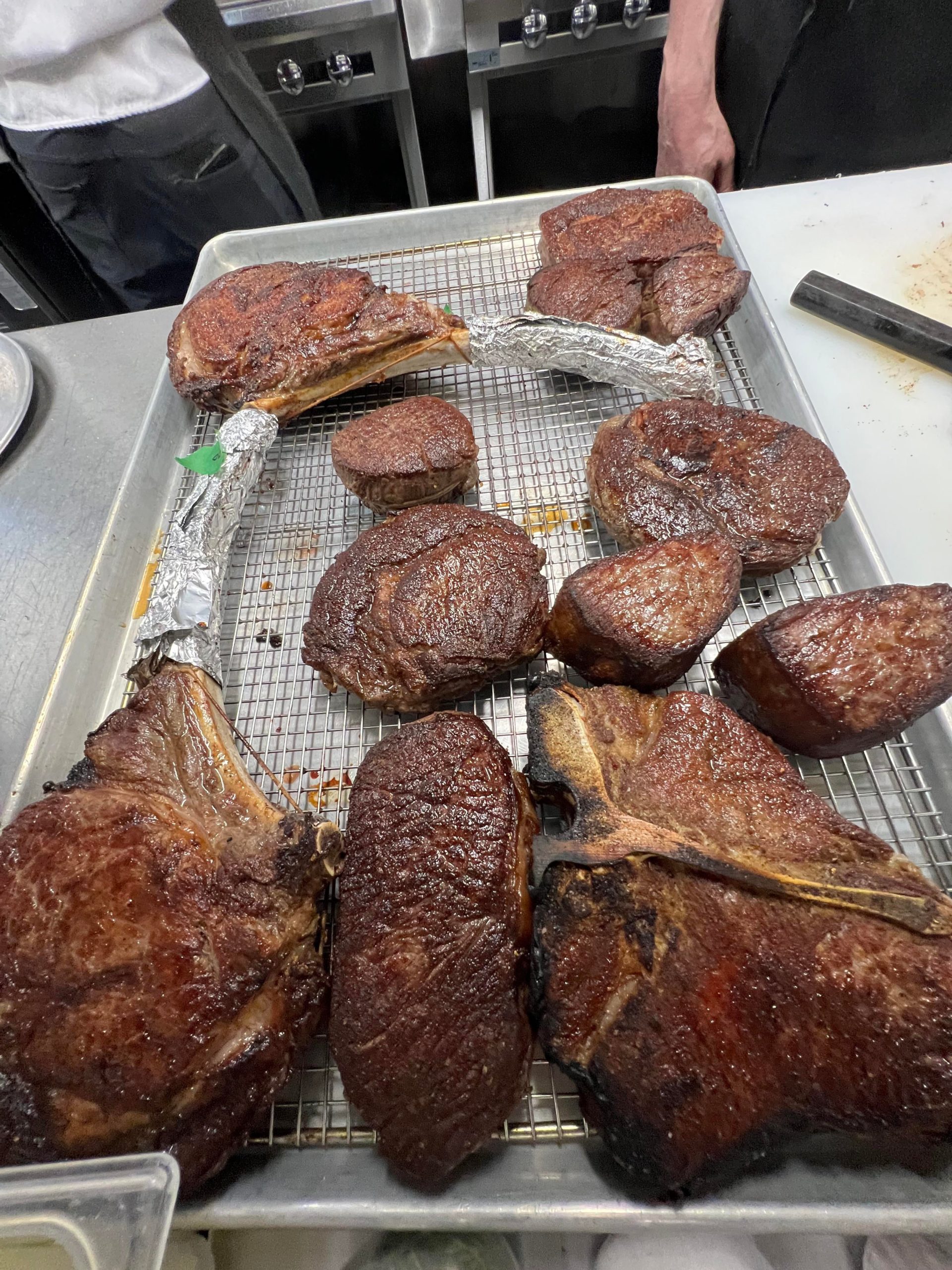 A plethora! Dry aged Canadian Prime Tomahawks, Ribeyes, California cut