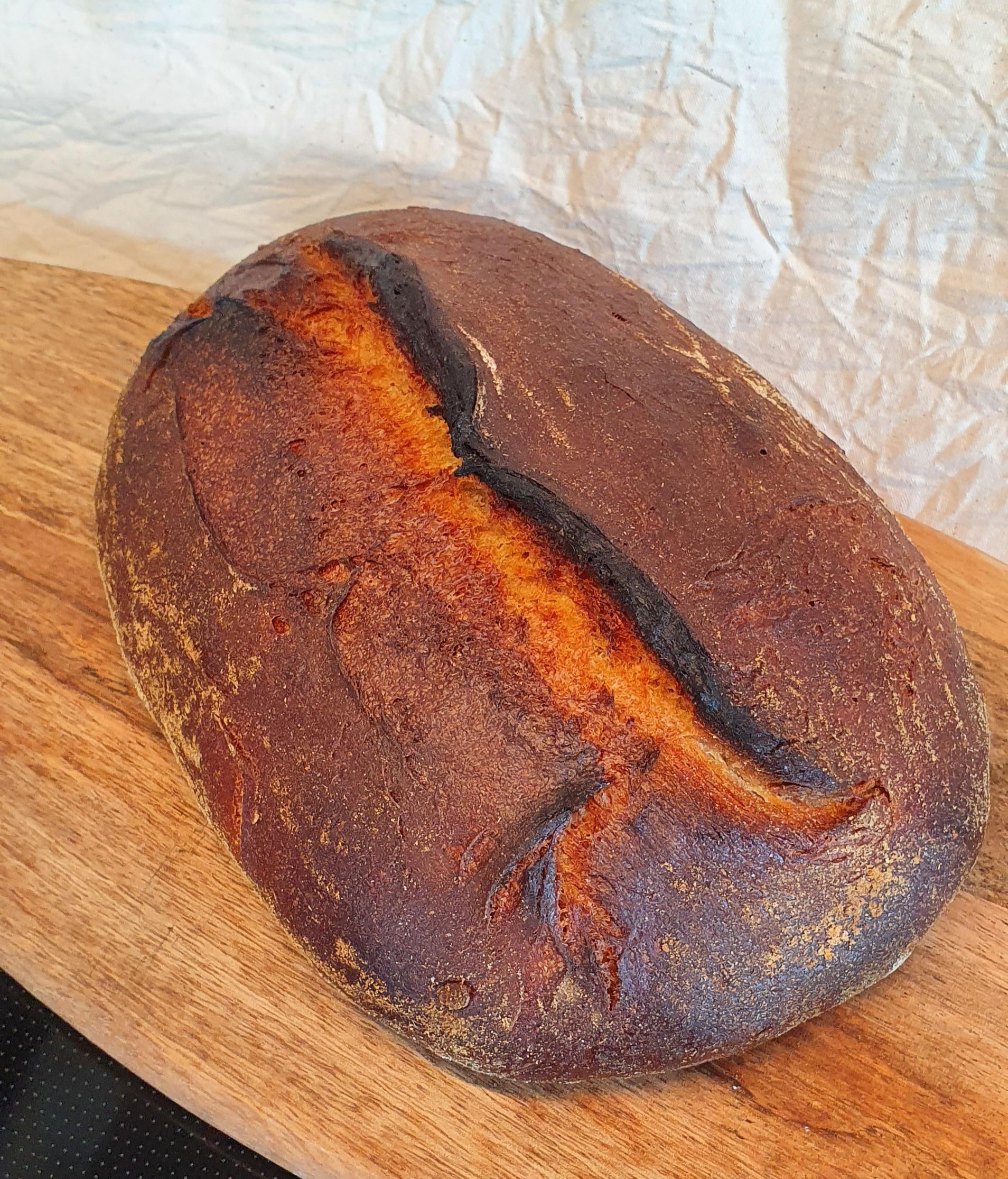 A traditional german sourdough bread Dining and Cooking