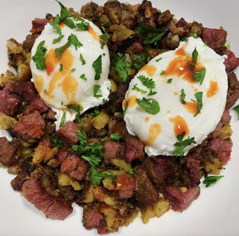 Pastrami Hash Dining and Cooking