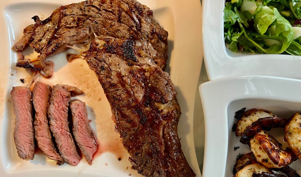 Surf and turf for lunch again