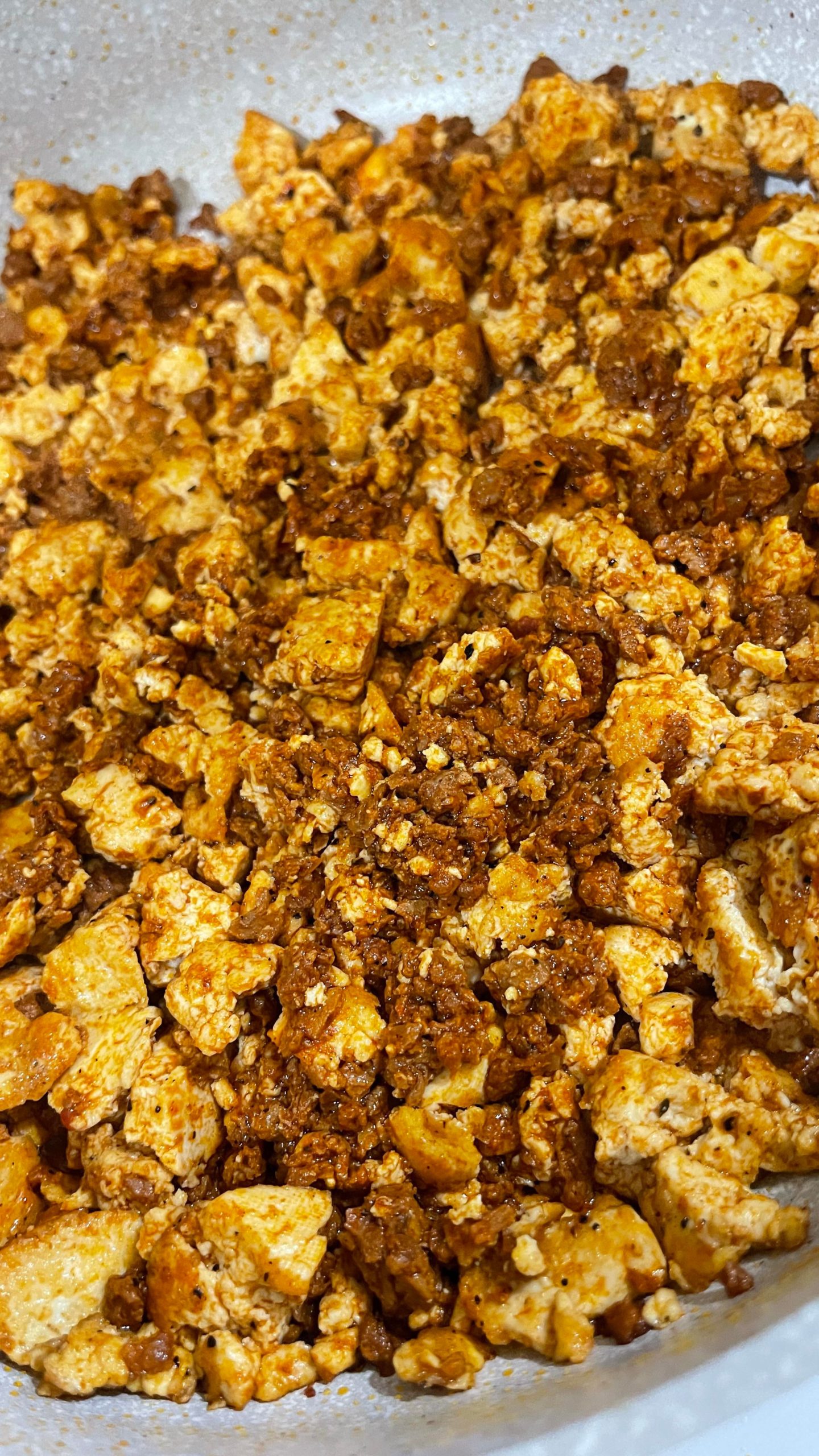 Soy Chorizo and Tofu Scramble Dining and Cooking