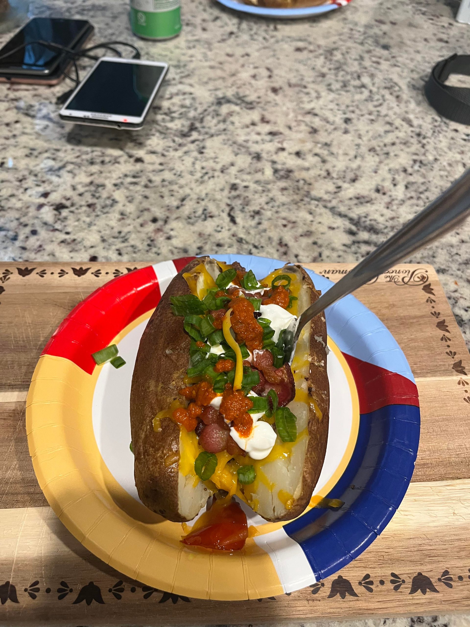 Ground beef baked potato - Dining and Cooking