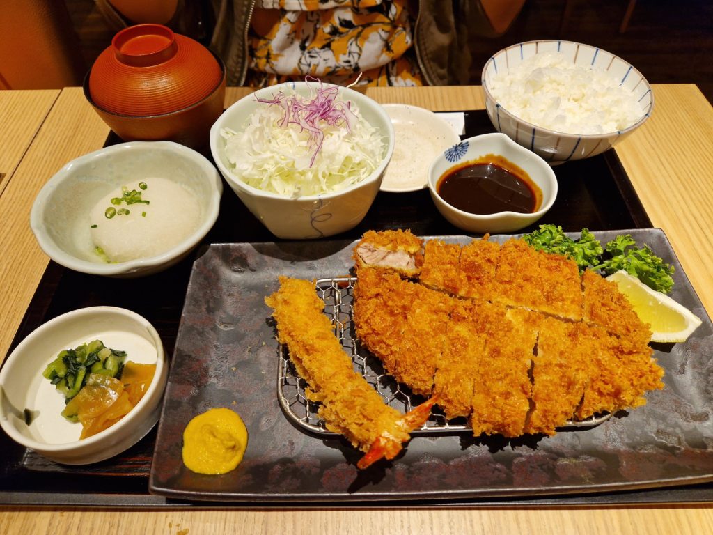 Tonkatsu at Wako in Sapporo, Hokkaido