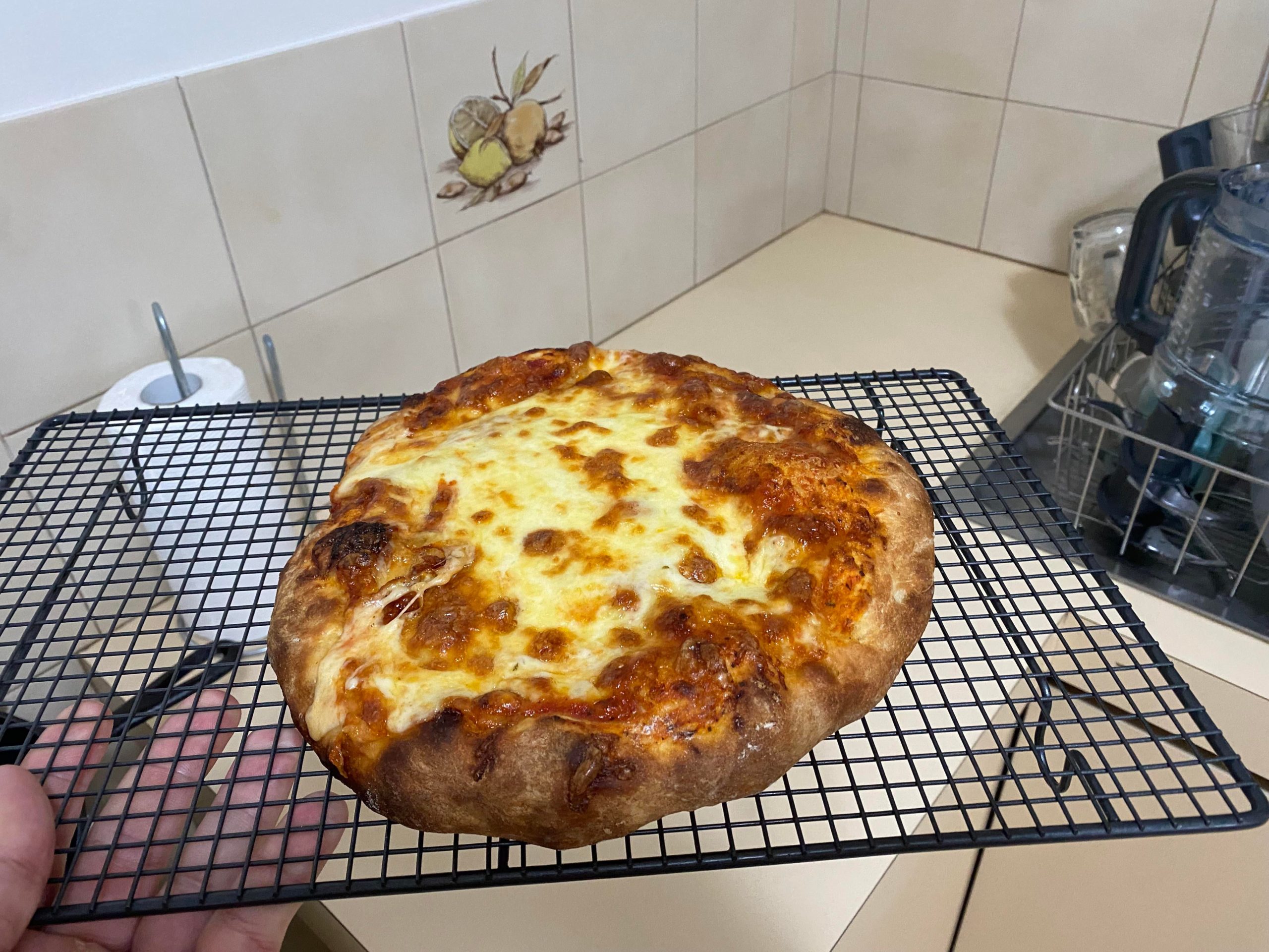 The best I can do in my old oven Dining and Cooking