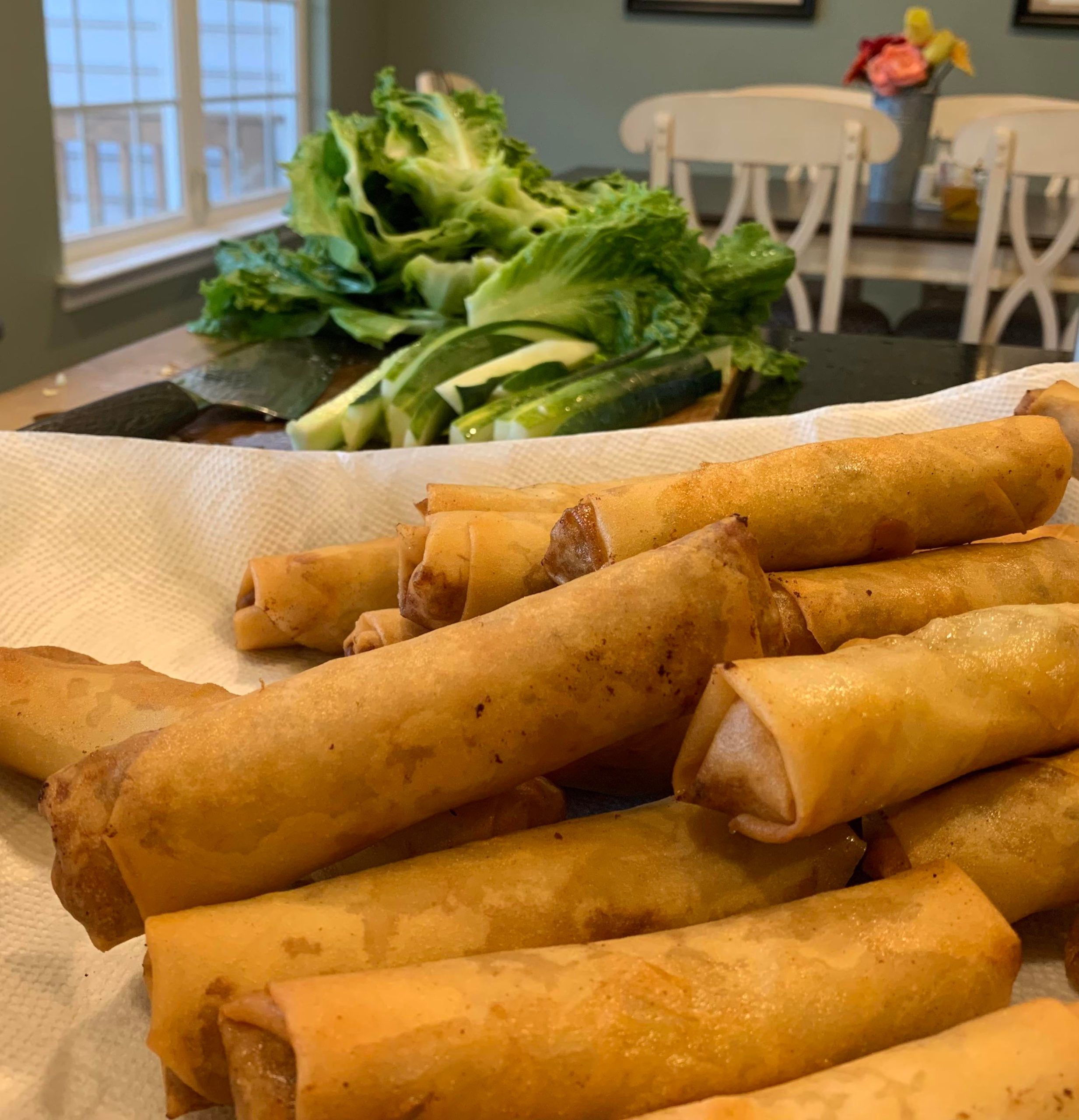 First Try at Lumpia. What do you think? Dining and Cooking