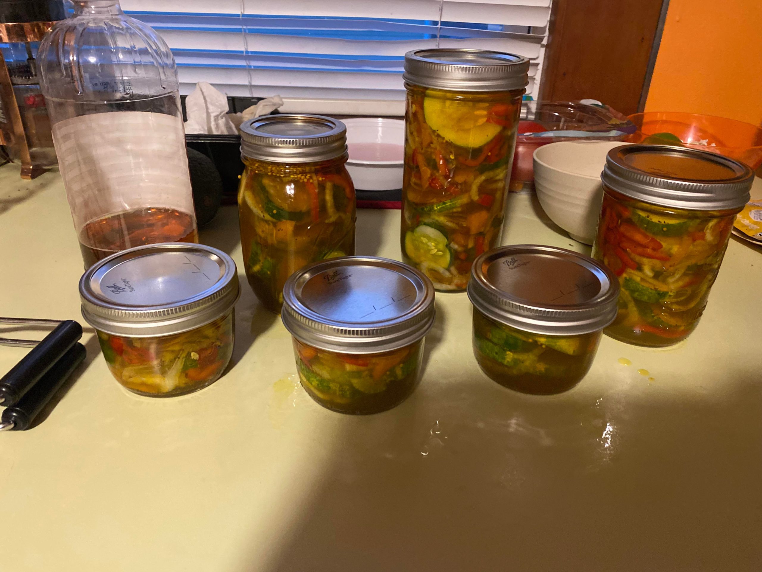 Spicy bread and butter pickles Dining and Cooking