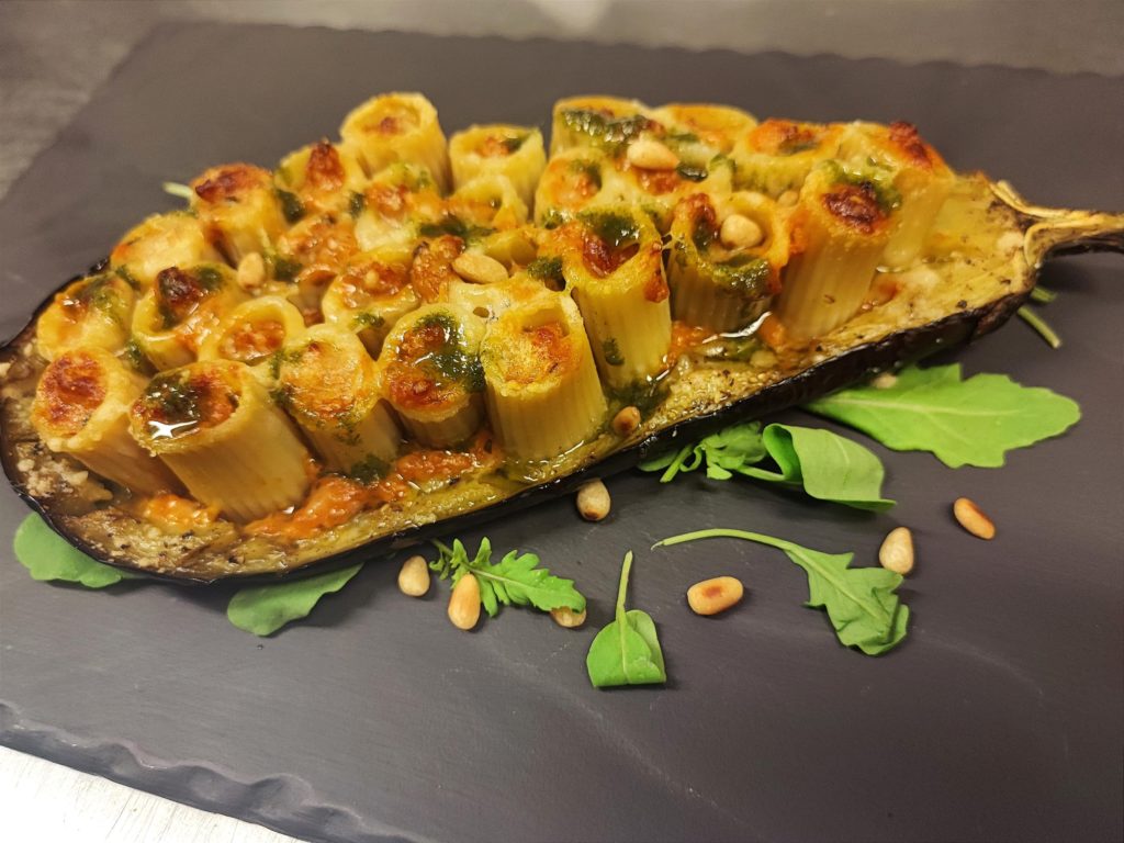 Mezzi paccheri alla norma 2.0