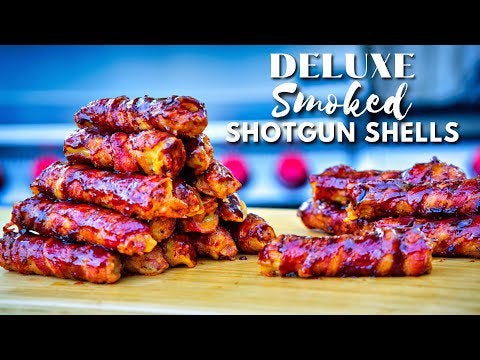 DELUXE Smoked Shotgun Shells BBQ - Dining and Cooking