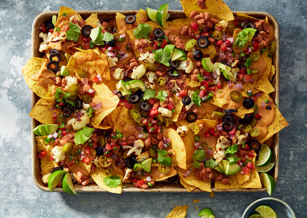 Loaded Vegan Nachos