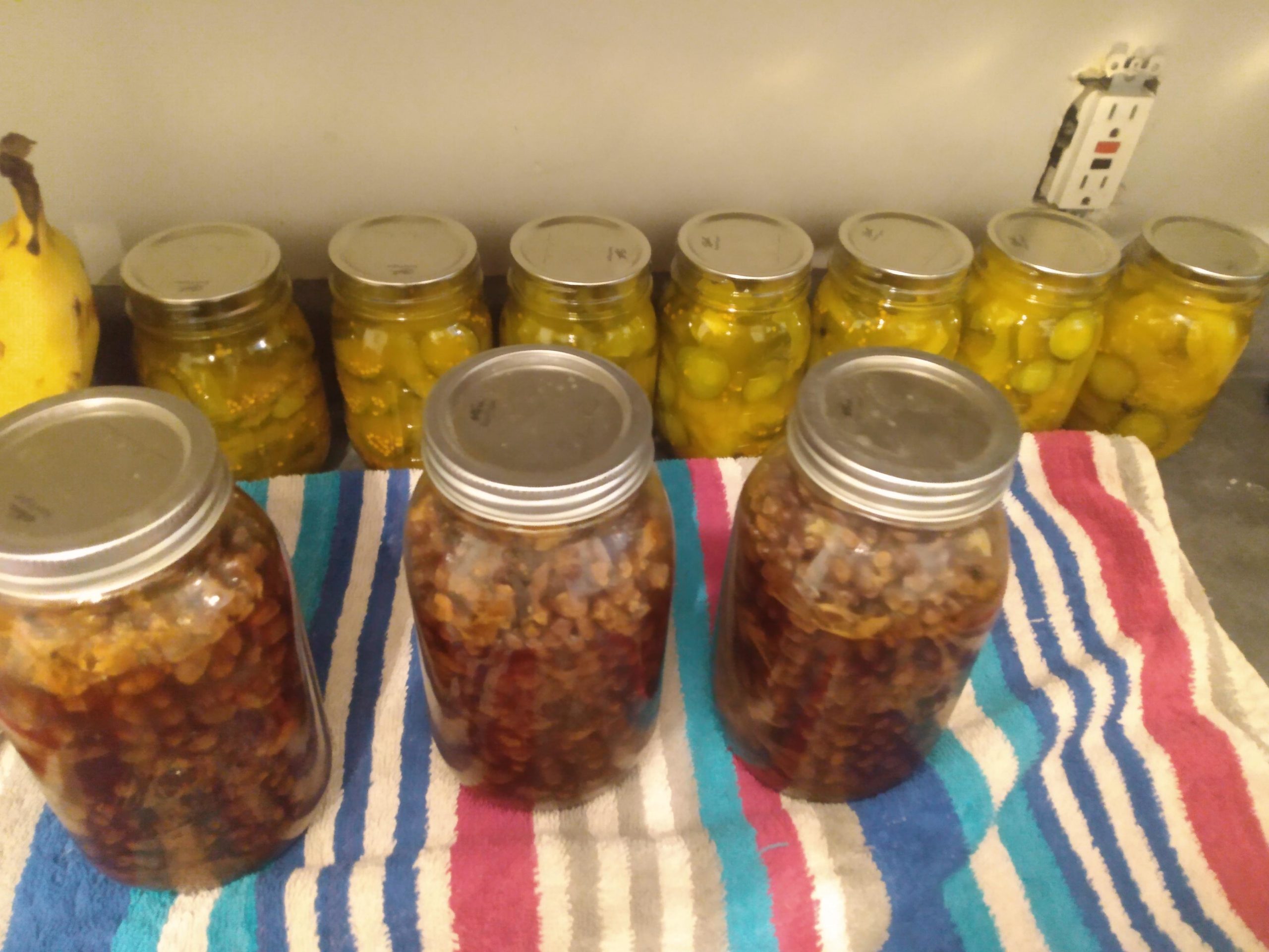 Lost liquid during Boston baked beans session. Water in pressure canner