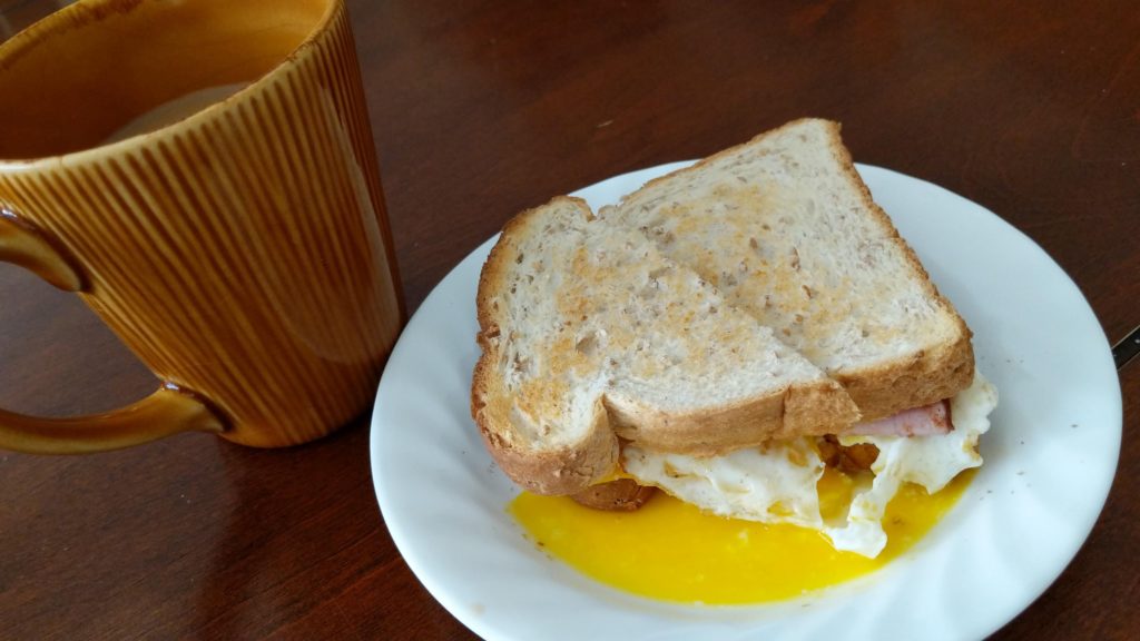 Over Easy Egg Sandwich