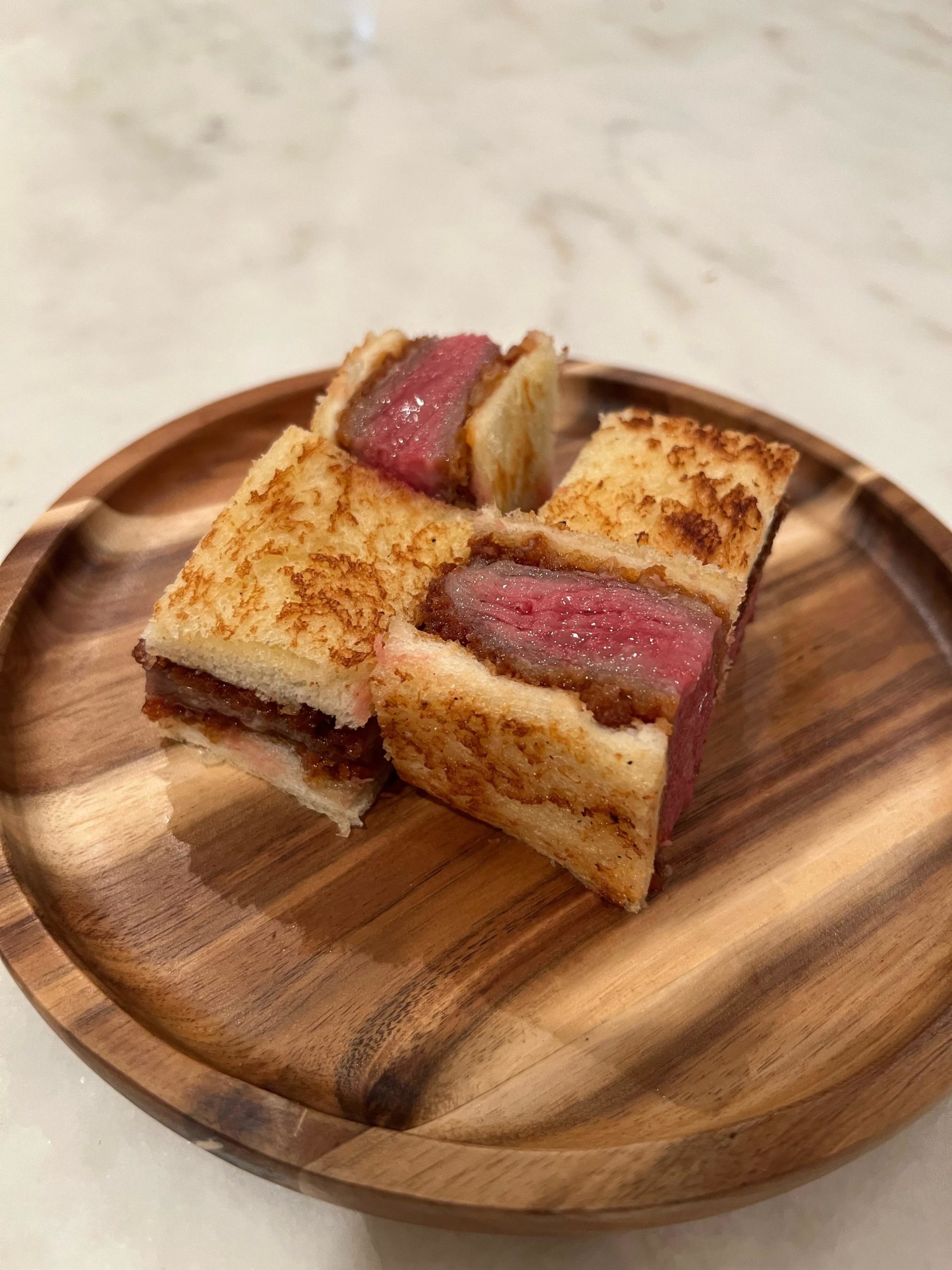 Wagyu Katsu Sando Dining and Cooking