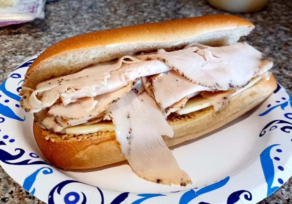 Simple Turkey Hoagie