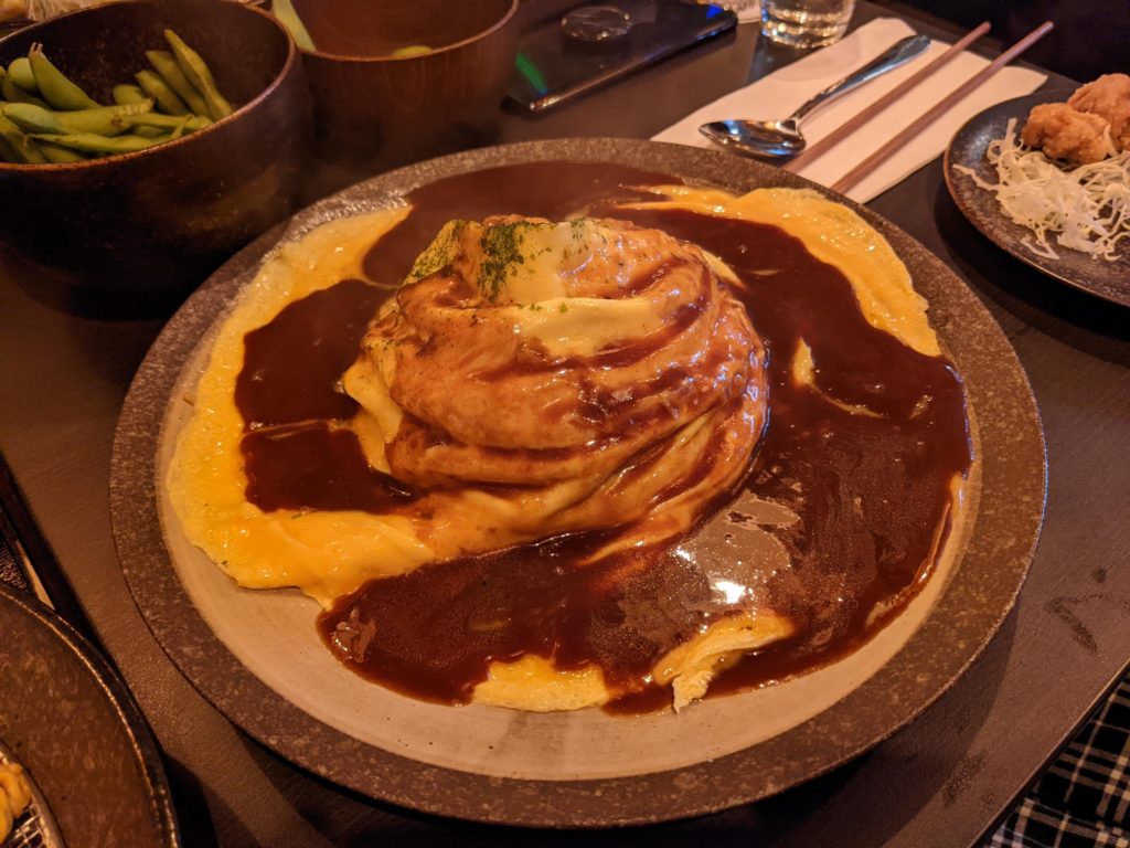 Omurice from Ichikatsu, Glen Waverley, Melbourne Australia