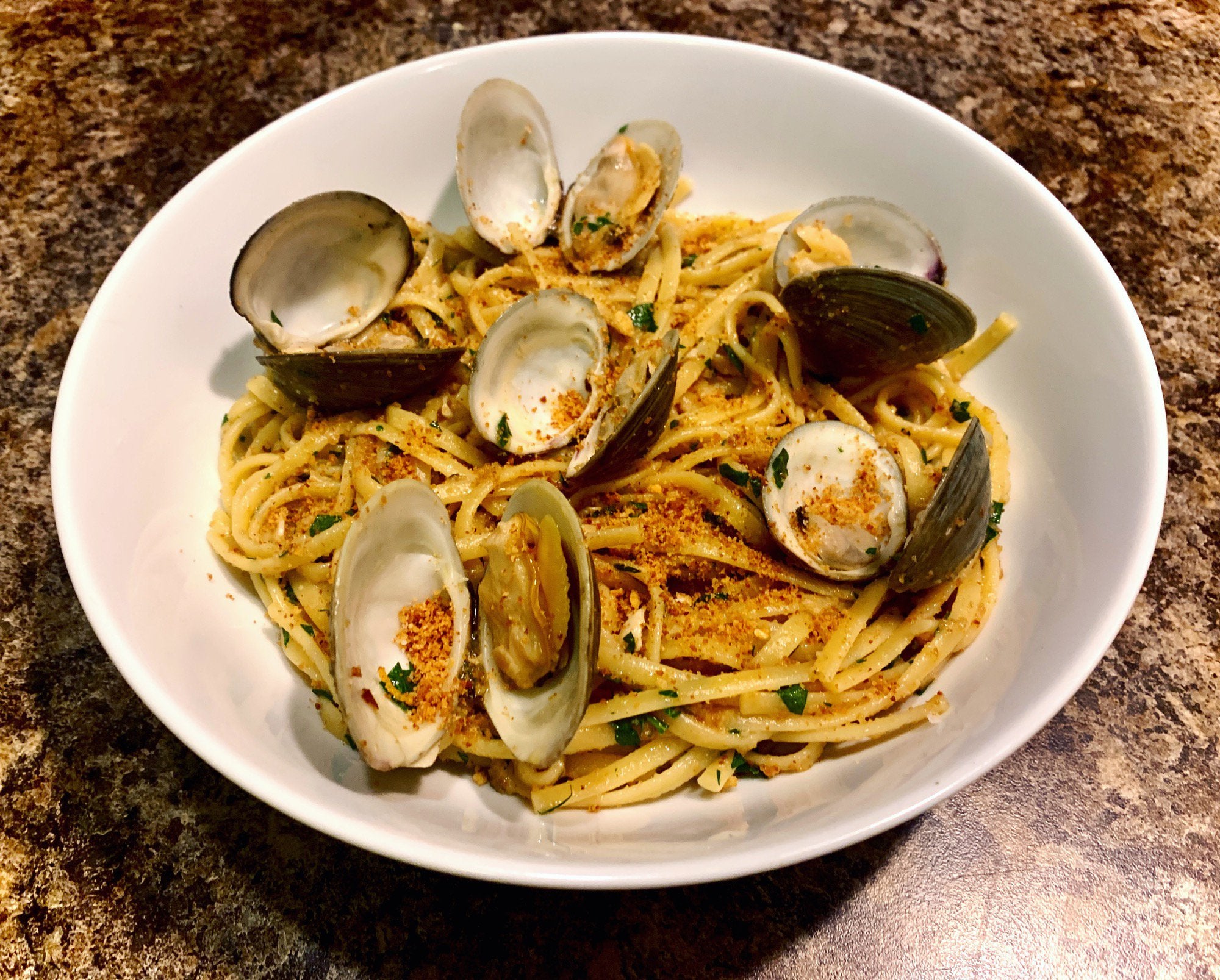 Linguini and Clams Dining and Cooking