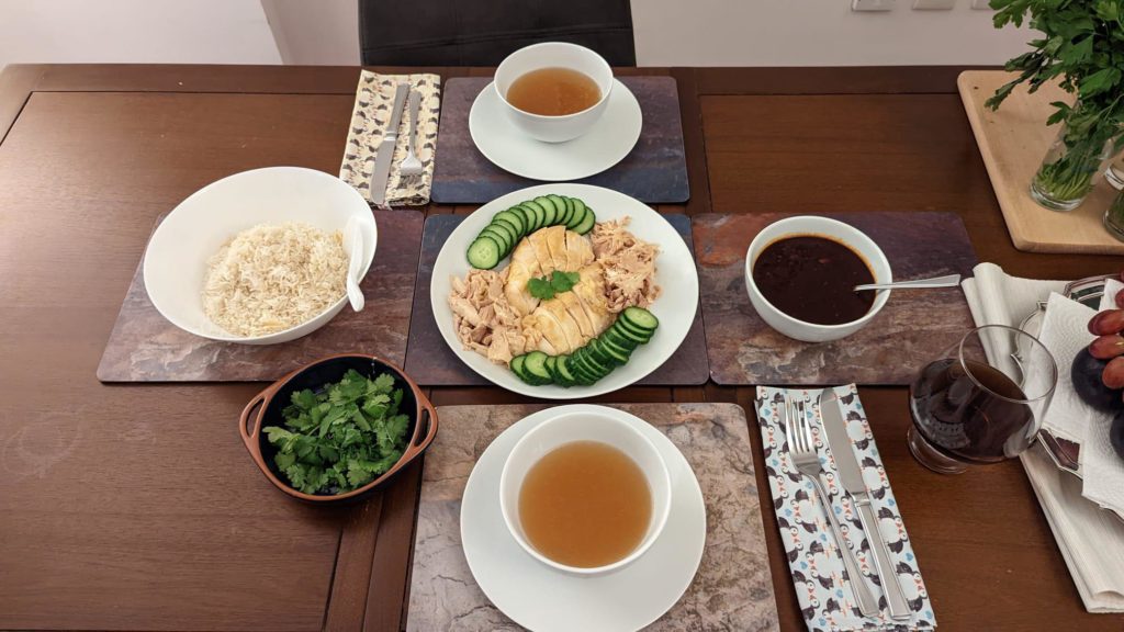 Hainanese Chicken and Rice - Dining and Cooking