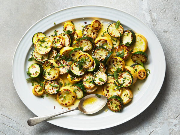 Summer Squash Scampi