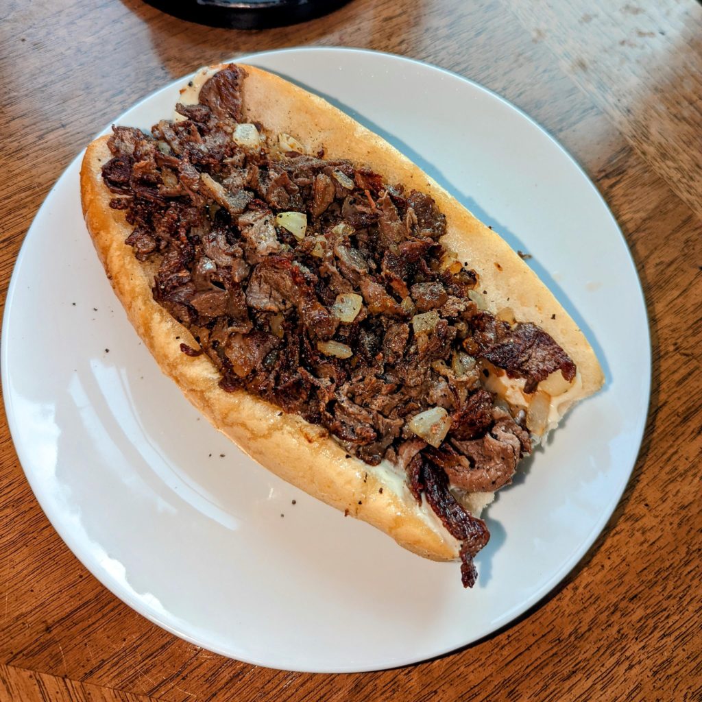 Philly Cheesesteak made in Philly