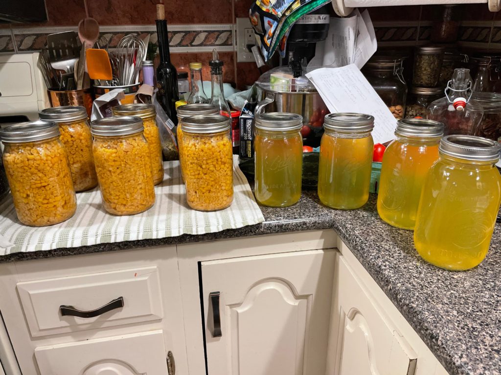 First time canning corn First time canning corn