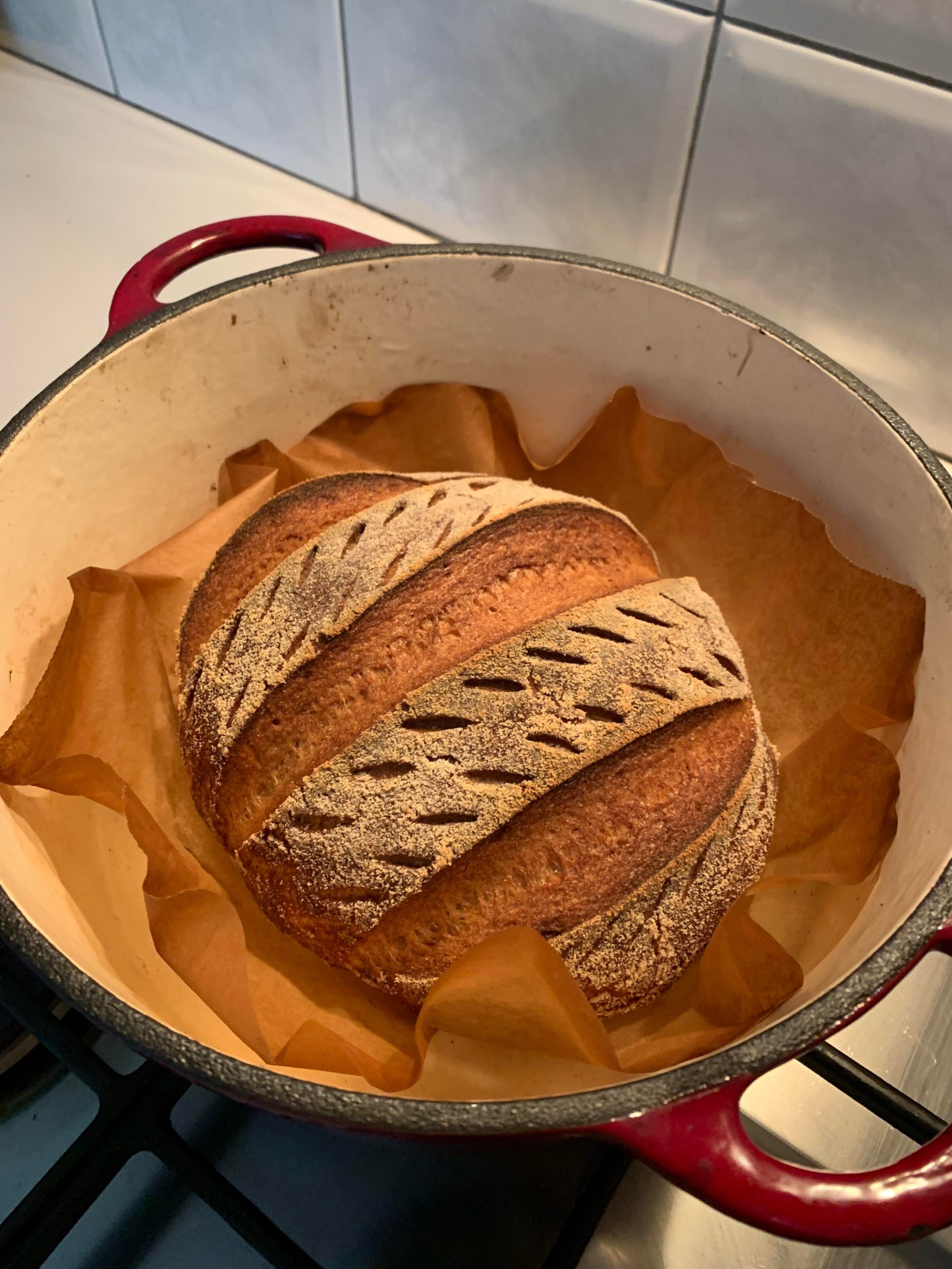 My third attempt at glutenfree sourdough! Using a quinoa and