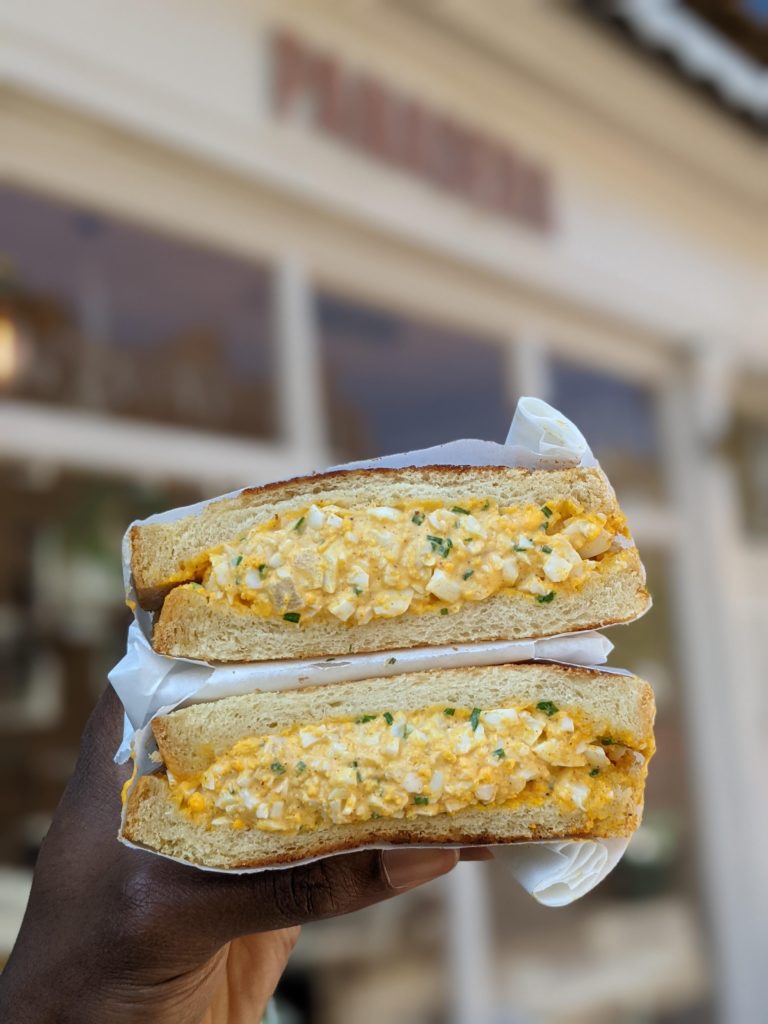 Egg Sando with Filipino Pandesal