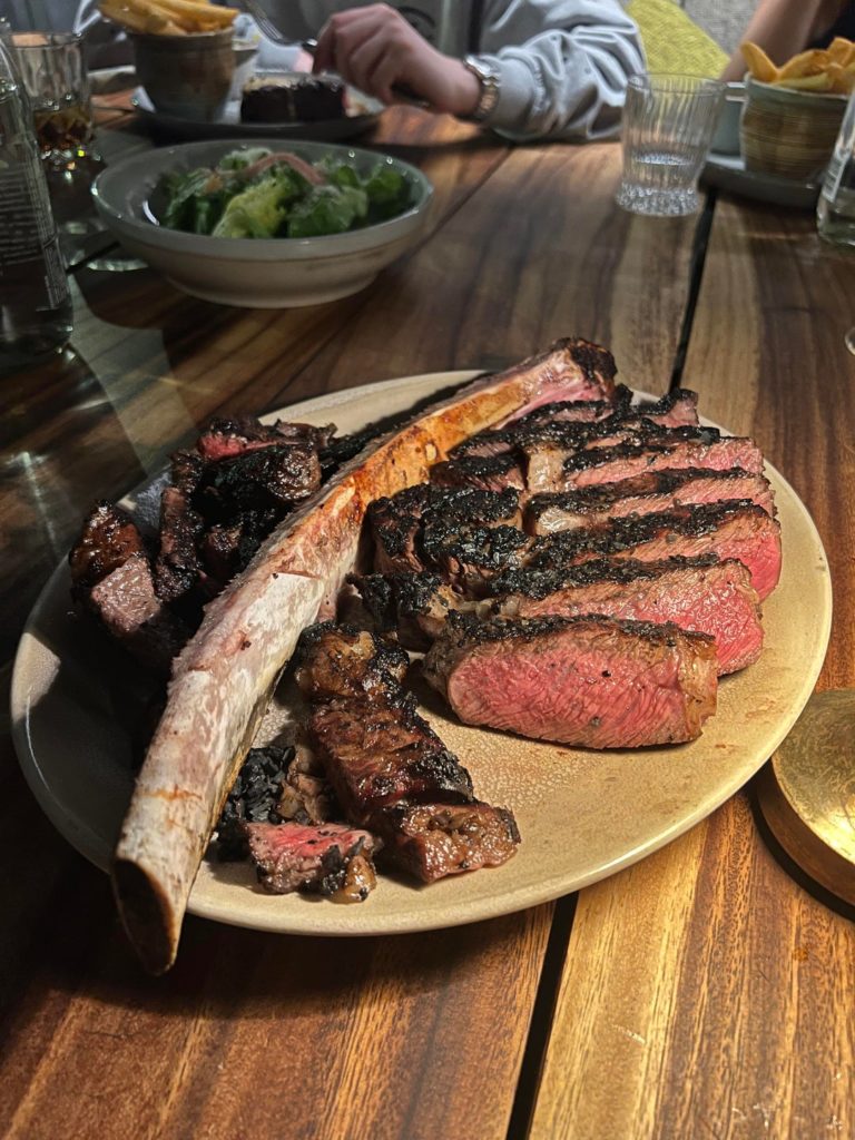 Dry-Aged 1.5kg Tomahawk Steak from 6Head, Sydney, Australia.