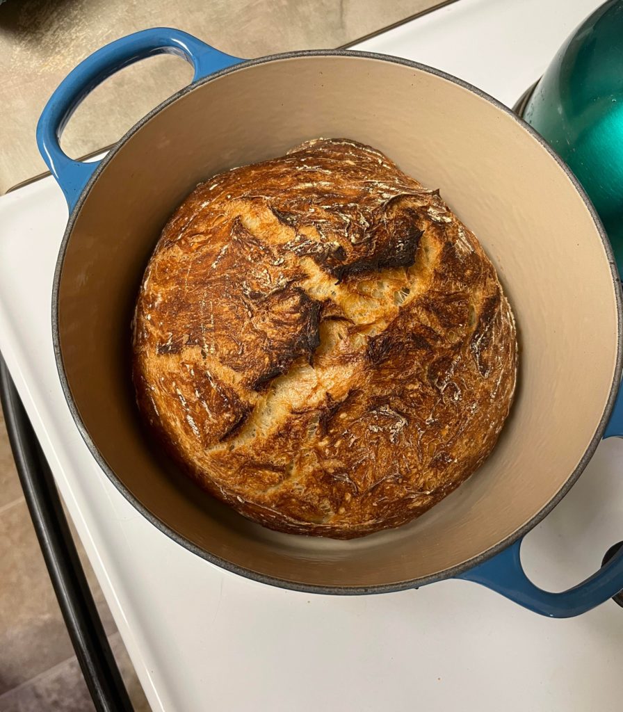 I made my first loaf of bread today!