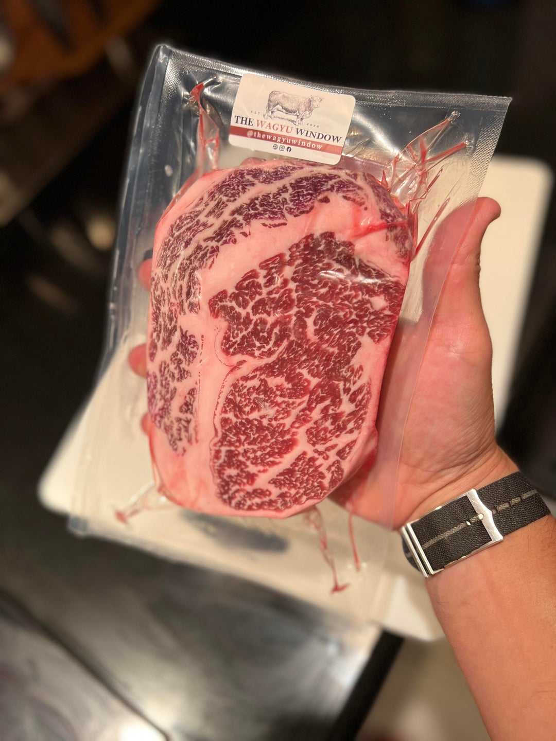 Australian Wagyu Ribeye Crossbred BMS 8/9 from Margaret River (Farm