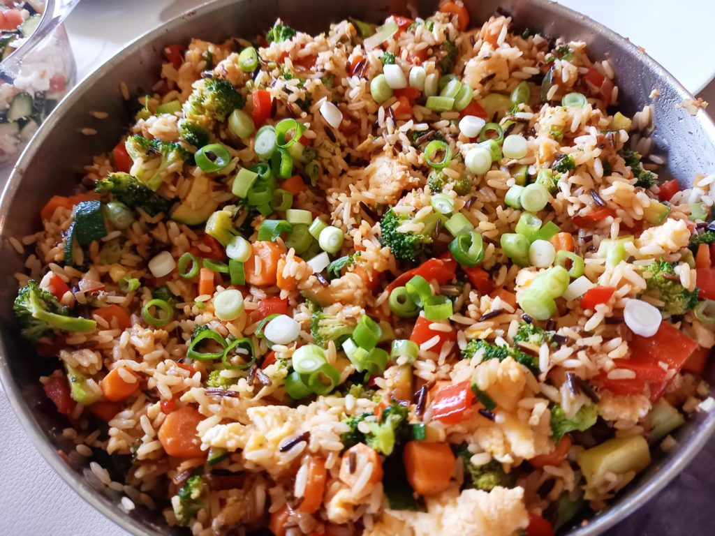 Vegetable Egg Fried Rice