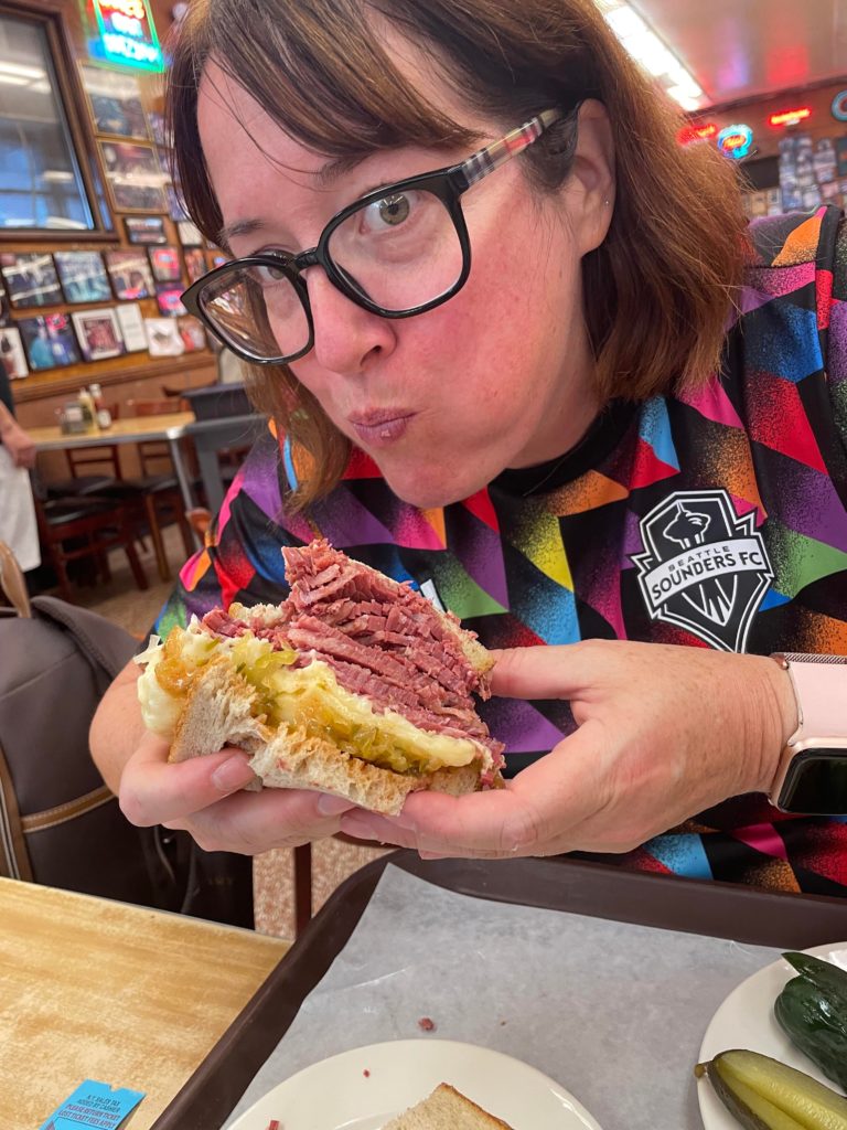 Reuben Sando from Katz Deli!