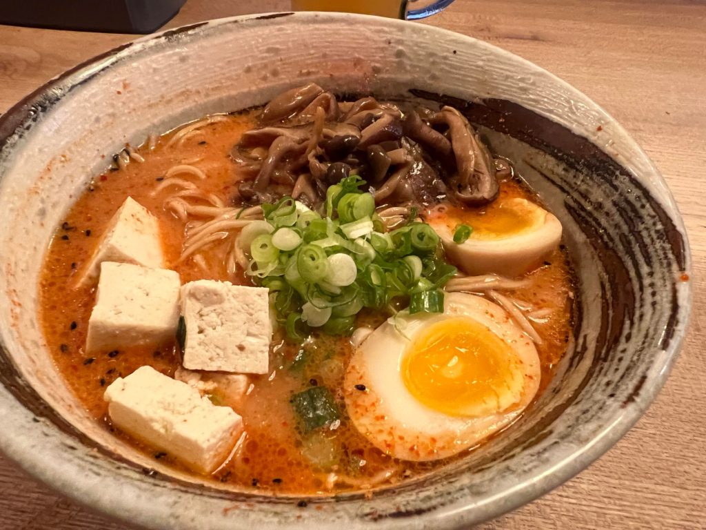 Ramen to Biru Copenhagen. Really great vegan broth.