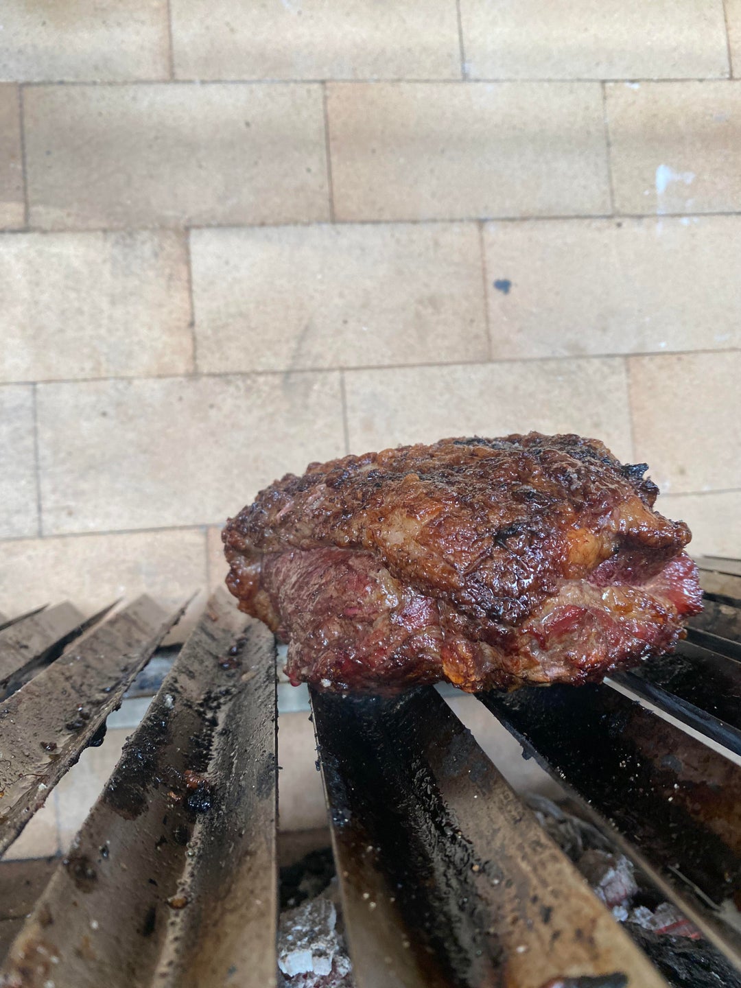 Picanha on the Argentinian grill in Costa Rica. Dining and Cooking