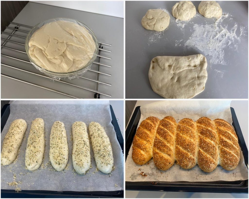 Homemade Subway rolls