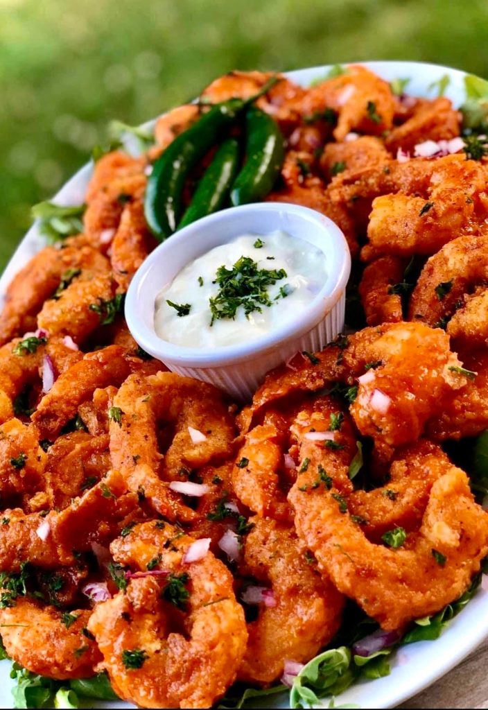 Crispy Buffalo Shrimp