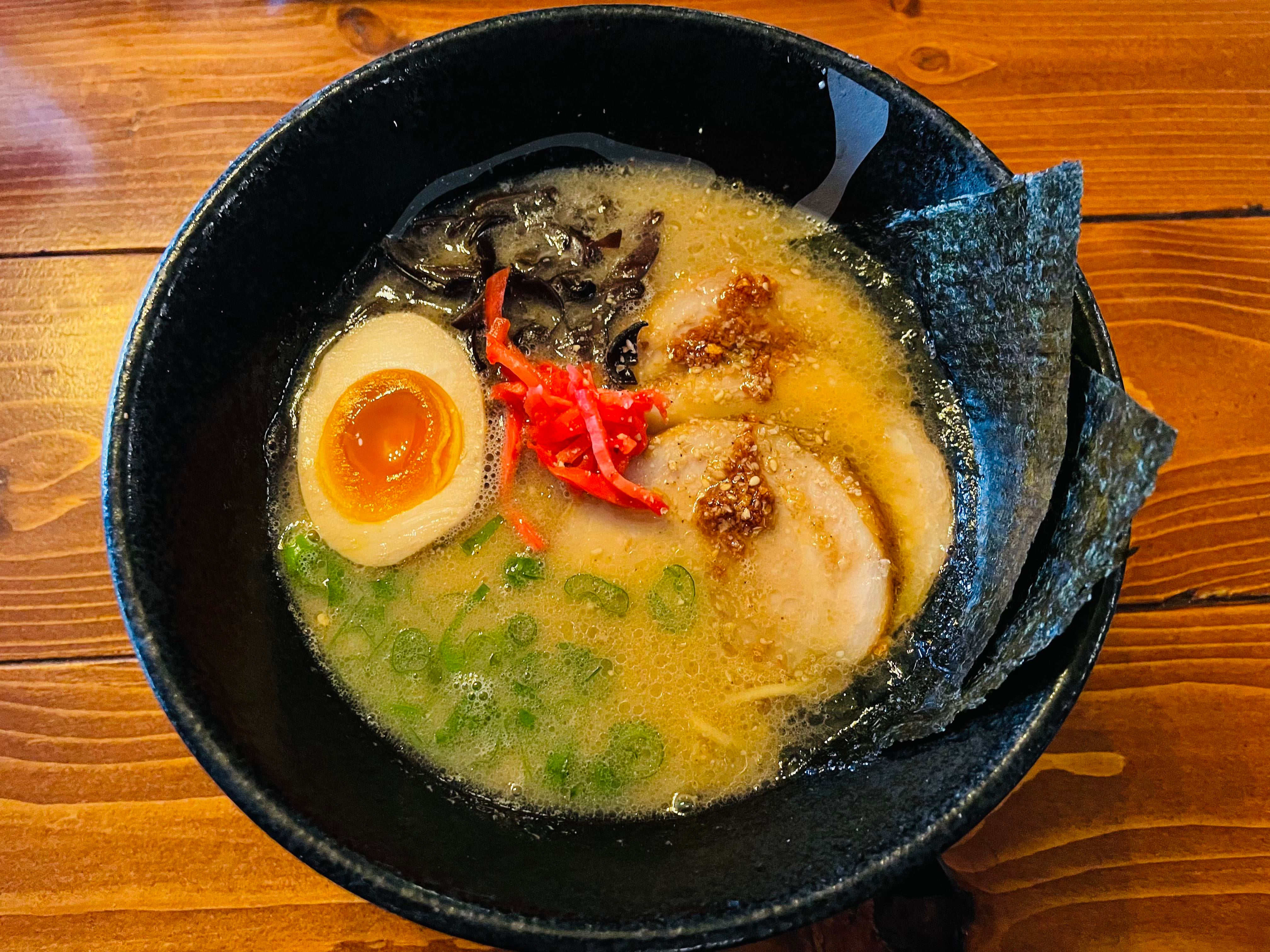 Premium Tonkotsu Ramen Dining and Cooking