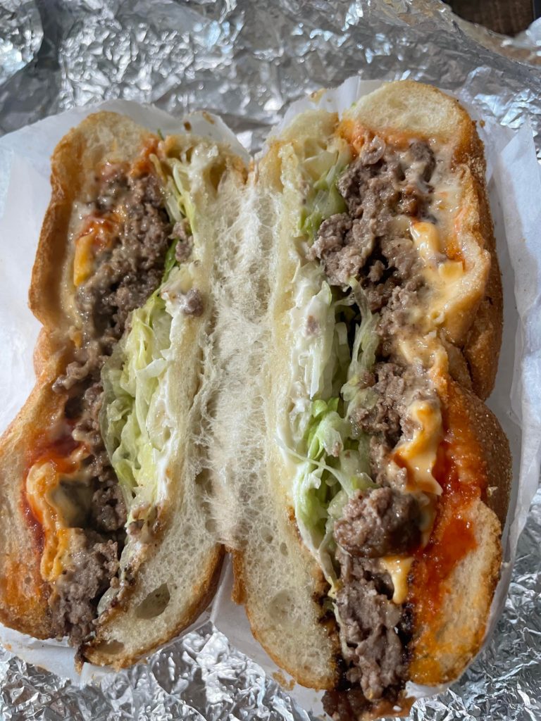 NYC bodega classic: chopped cheese! 🥹🤗🤩🤤🤌🏽