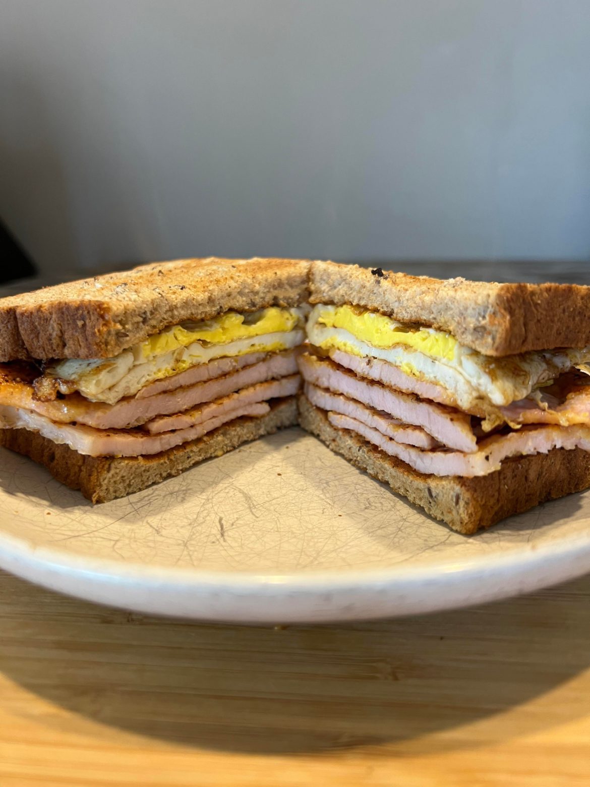 Peameal Bacon & Egg Sandwich