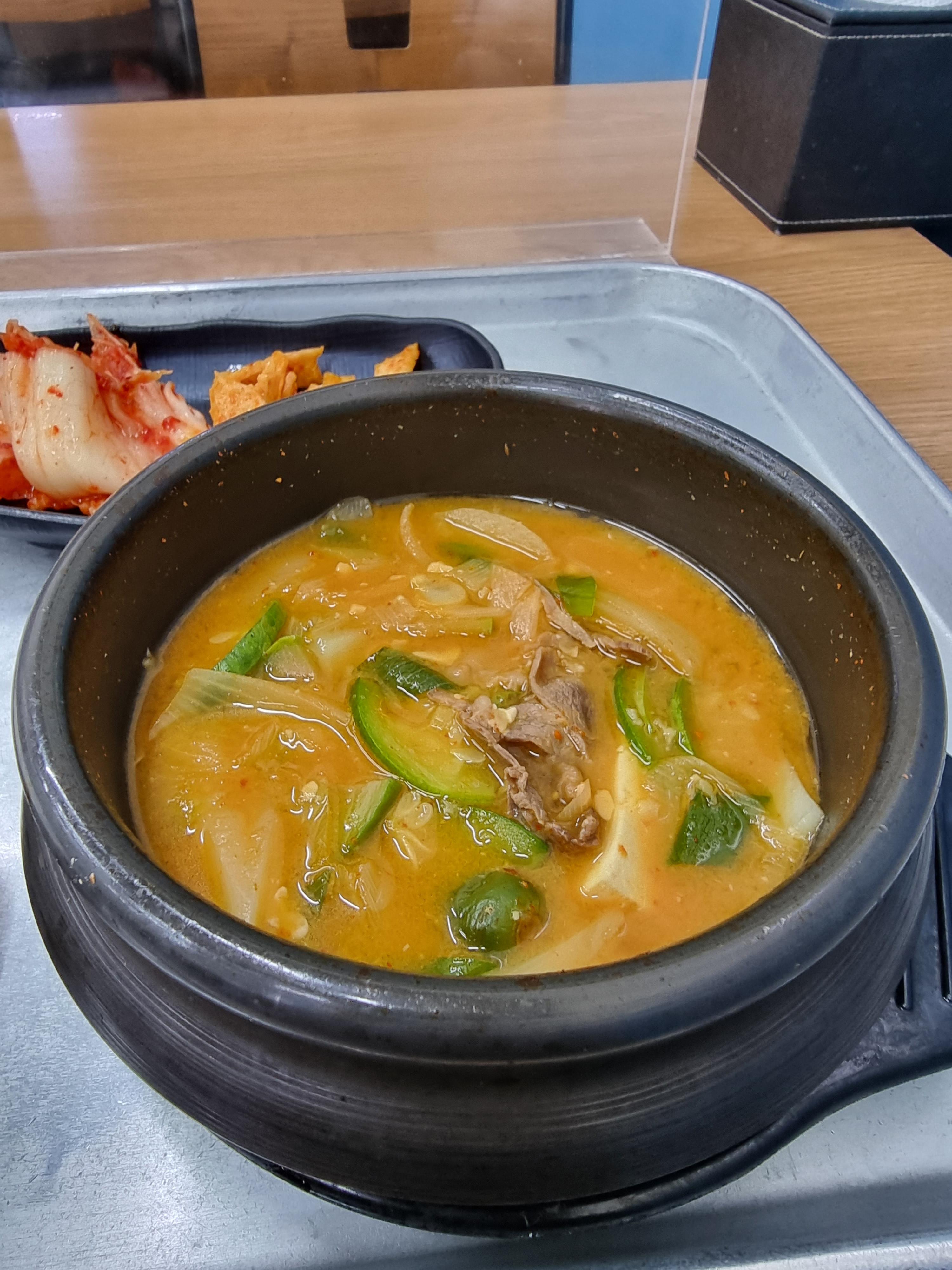 [I ate] Doenjangjjigae (Korean Miso Stew) Dining and Cooking