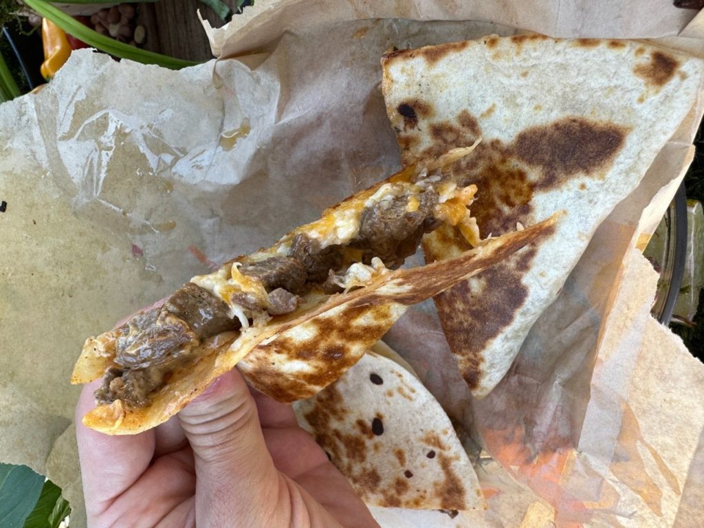 From someone that tried the new Taco Bell Beyond Carne Asada beef: "The resemblance was uncanny. The texture, flavor and chew all resemble real steak. "