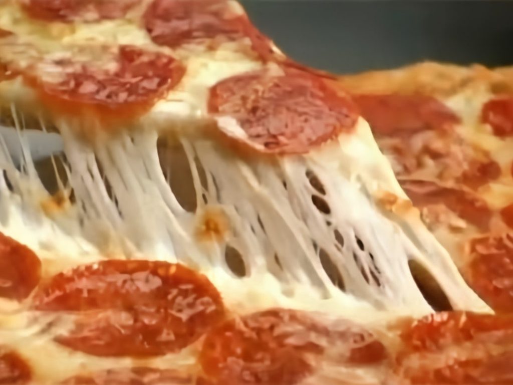 How to get the stringy cheese effect?