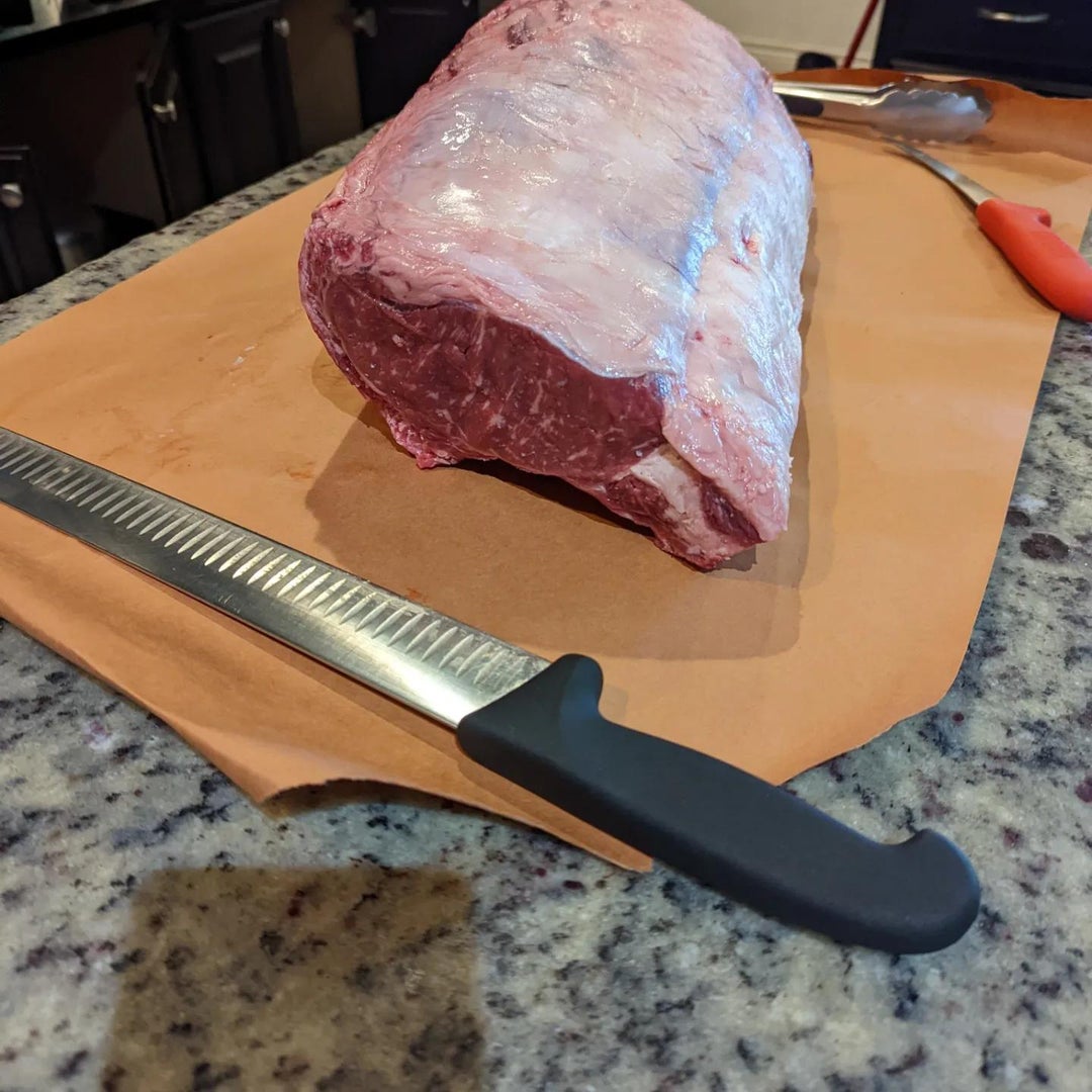 Breaking down a ribeye roast. Dining and Cooking