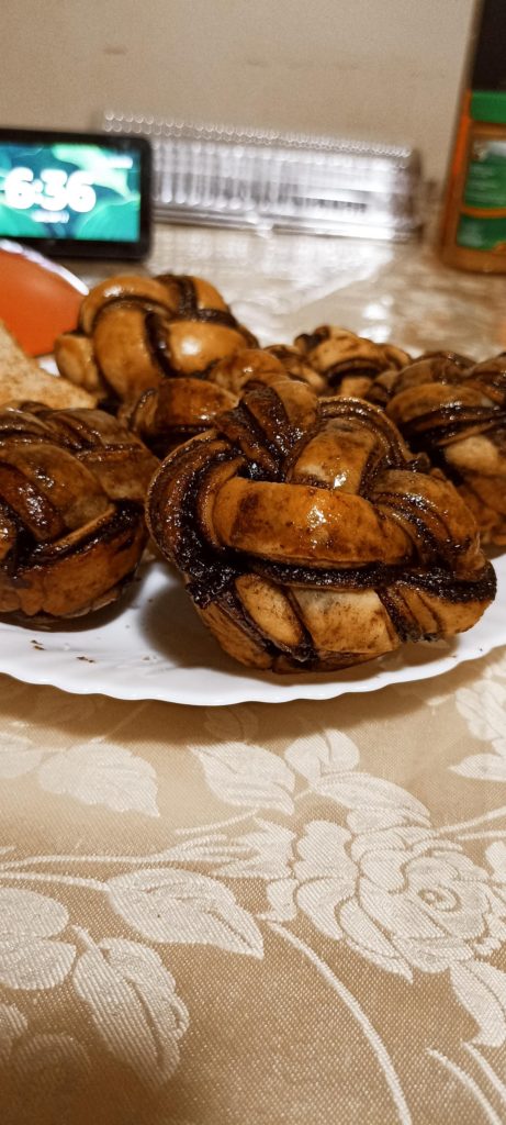 made some choco babka and just some random loaf of bread