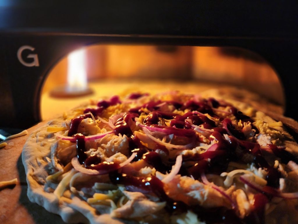 bbq chicken in gozney dome