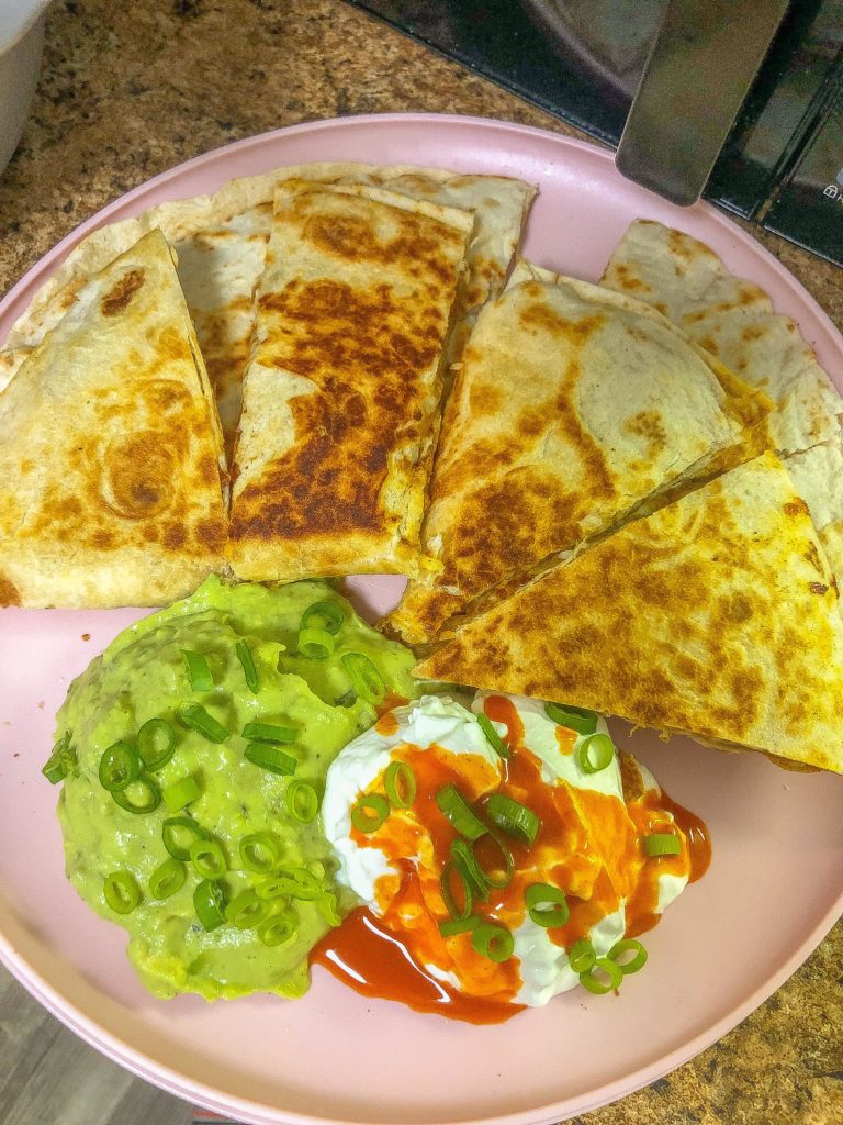 Fixed myself a dang quesadilla