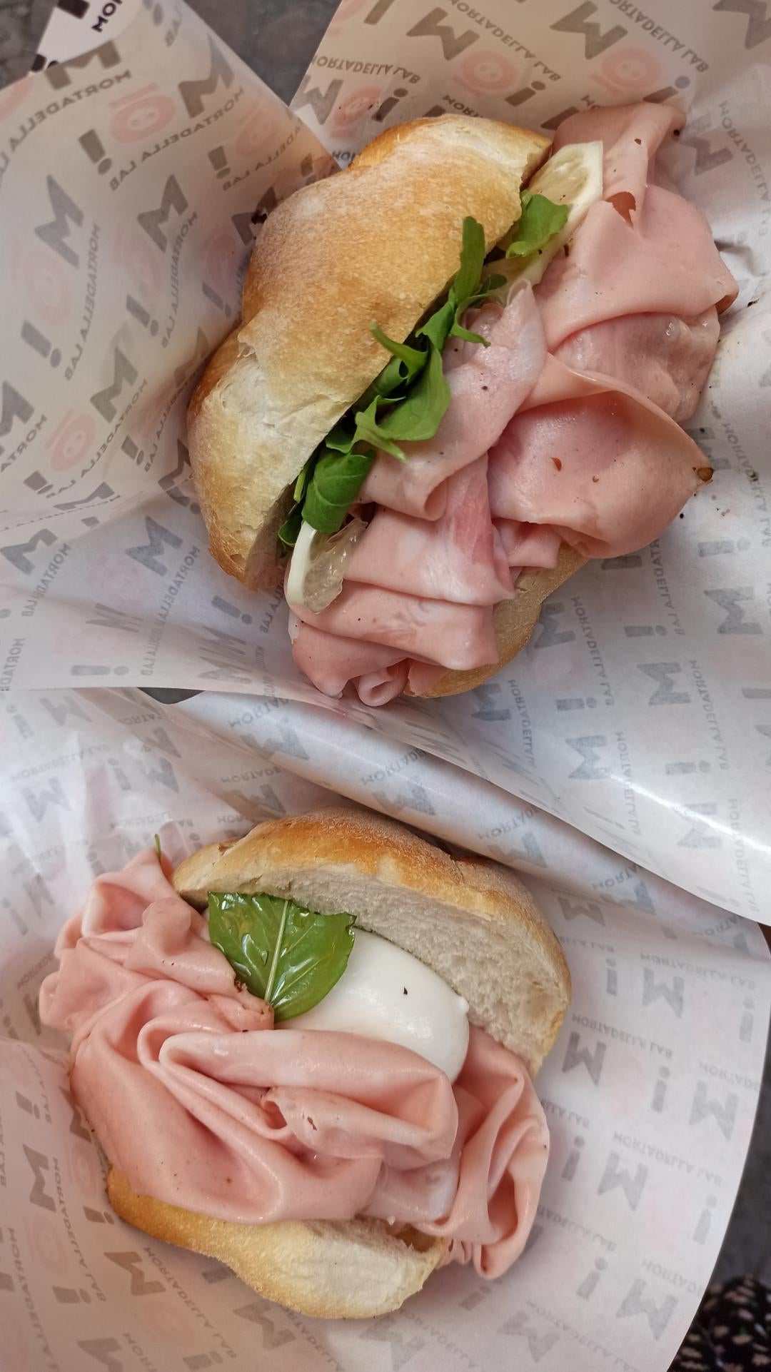 Mo Mortadella Lab in Bologna - Mortadella with burrata / Mortadella ...