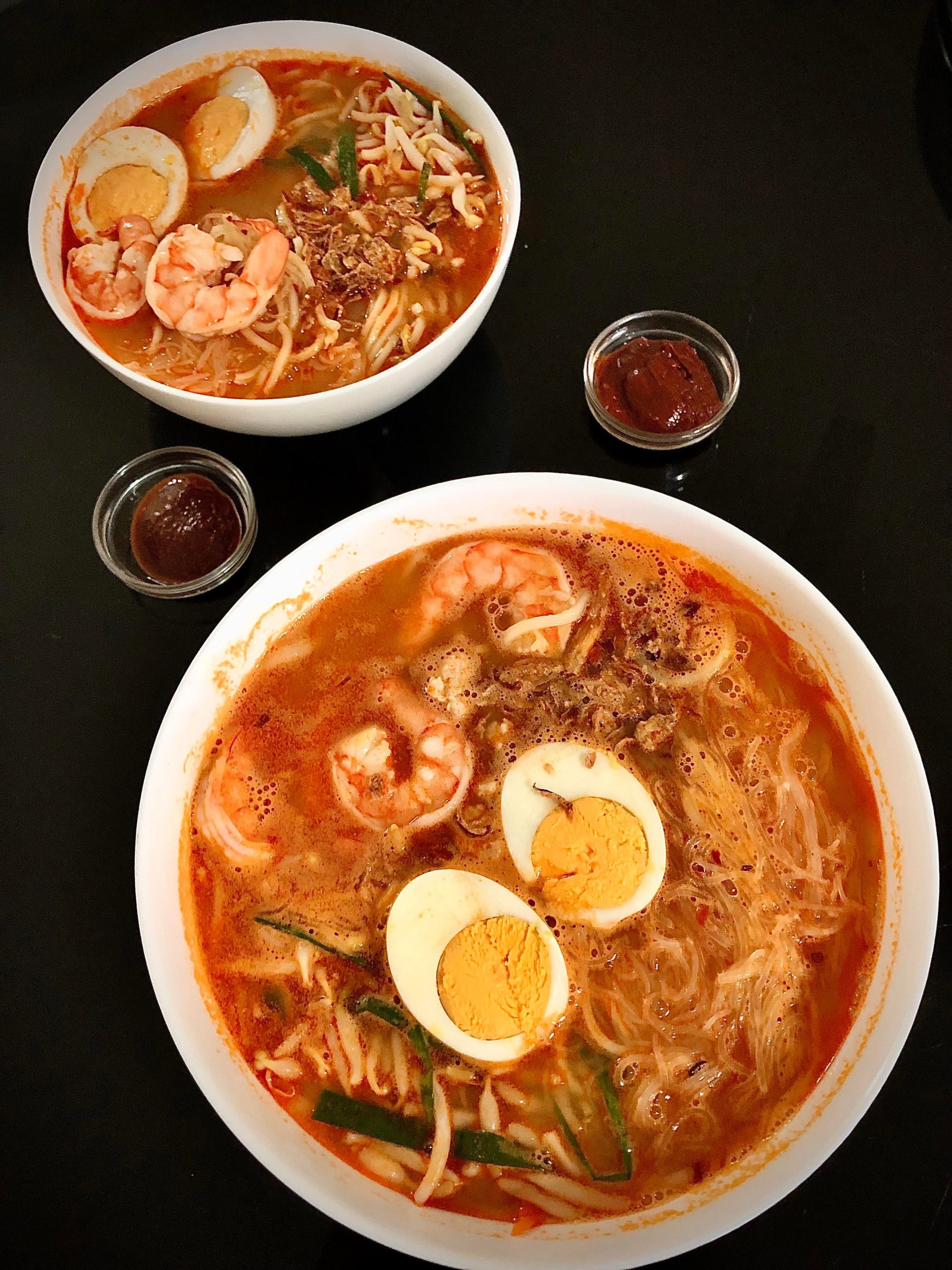 Malaysian Penang style prawn noodle soup Dining and Cooking